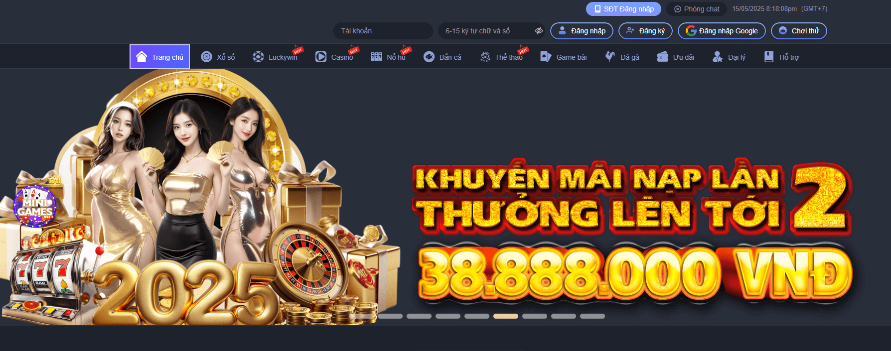 Thiết Kế Đơn Giản Của Trang Chủ AA88