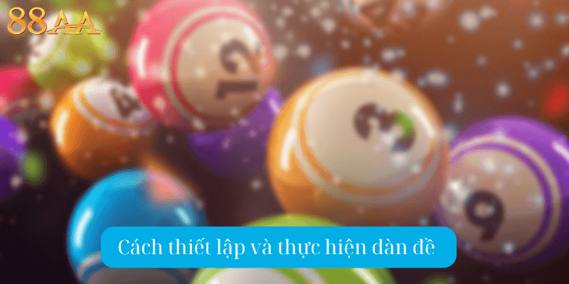 Cách thiết lập và thực hiện dàn đề